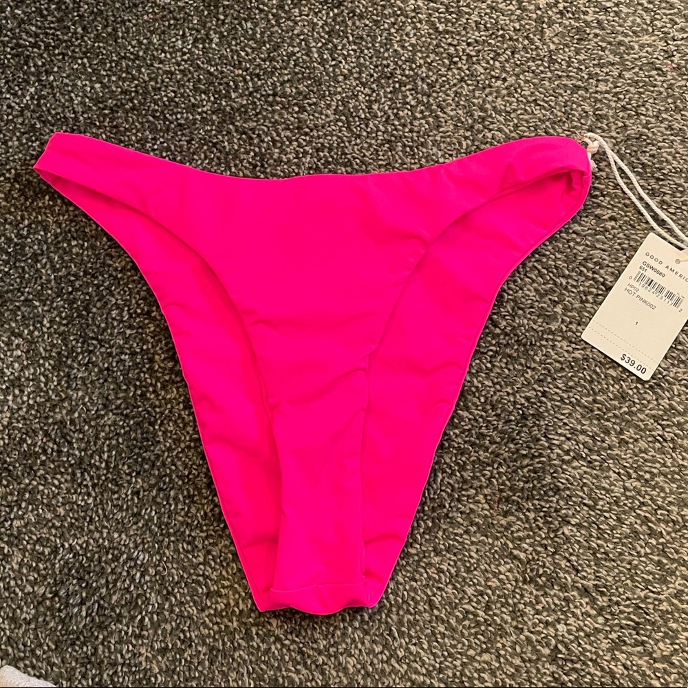 NWT Good American better cheeky bikini bottoms
